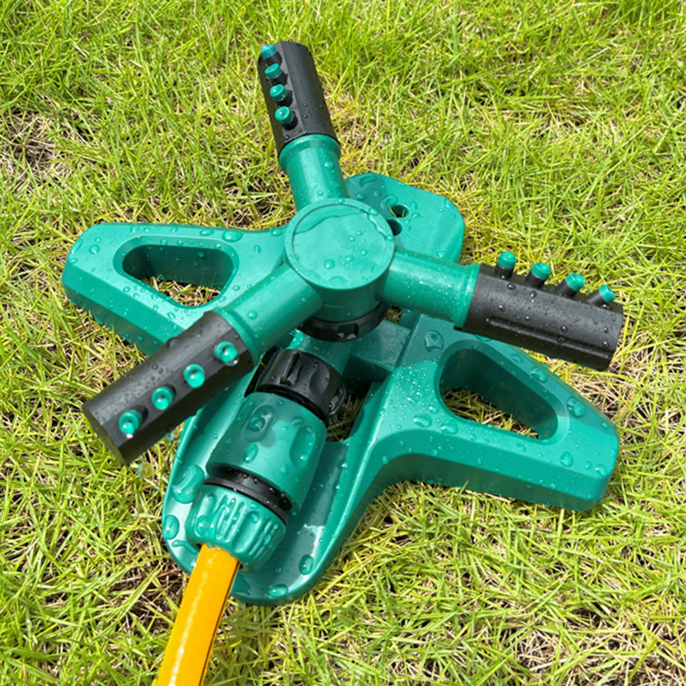 자동 회전식 스프링클러, 360도 회전 잔디밭 물뿌리개 - Gardening Tools Vegetables 리뷰 및 가격