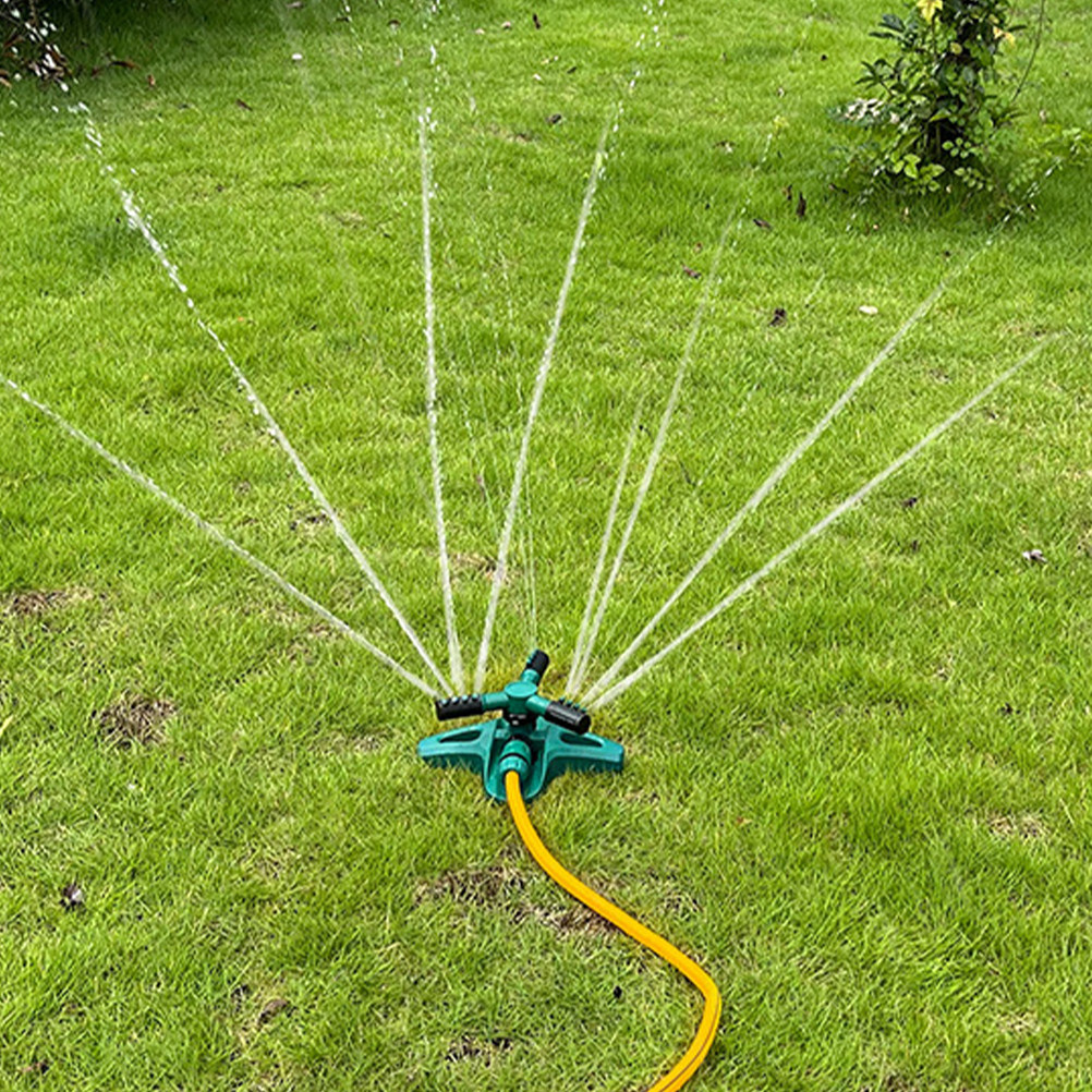 자동 회전식 스프링클러, 360도 회전 잔디밭 물뿌리개 - Gardening Tools Vegetables 리뷰 및 가격